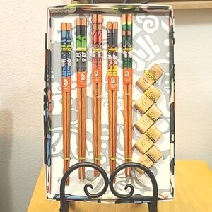 Olympics Memorabilia: Beijing 2008 ~ FUWA Children’s Chopsticks Set